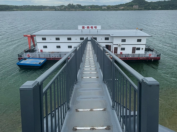 立式旋转接头摇臂式取水泵船-单个摇臂 立式旋转接头摇臂式取水泵船-单个摇臂